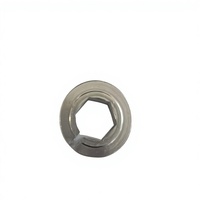 Collier de serrage hexagonal de précision pour arbre, à bride, CNC, à blocage séparé, flexible, pour moteur, roulement, boîte de vitesses, en acier, marque SJ, garantie 2 ans