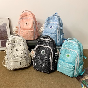 Cute Lightweight Backpack For Girls 15 Inches Multiple Pockets School Education - Product Image 4