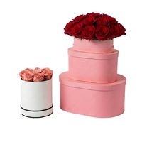 Coffret Cadeau Personnalisé pour Fleurs – Boîtes Ovales de Luxe en Carton avec Doublure Éponge, Finition Mate et Fermeture Magnétique pour Fleuristes et Mariages