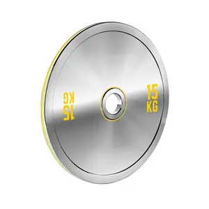 Palestra LOGO personalizzato 50MM in acciaio inox peso piastre per lo sport