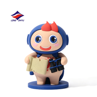 Figurine mascotte Longzhiyu 20 ans, nouvelle collection, personnalisée en PVC souple, poupée en caoutchouc, jouet animal de dessin animé en vinyle injecté, boîte mystère