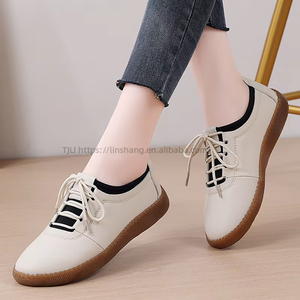 Spring Summer <b>for</b> Women Versatile Mother's <b>Shoes</b> Middle-Aged <b>Elderly</b> Soft-Soled Soft-Surface Women's Casual <b>Shoes</b> - Product Image 2