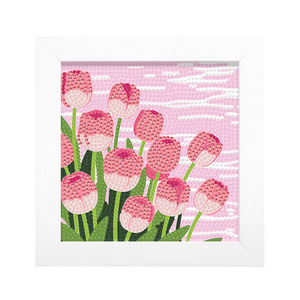 SONGWOO Pittura Diamantata 5D per Bambini con Cornice, Diamanti Rotondi Completi, Motivo Gattino Cartone Animato, Regalo per Bambini - Product Image 6