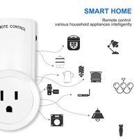 Interrupteur électrique intelligent mural à 3 voies avec télécommande