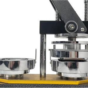 Tốt Nhất Bán 2Inch Vuông Tủ Lạnh Nam Châm Nhà Sản Xuất Máy 50*50Mm Nút Vuông Máy Làm Hướng Dẫn Sử Dụng Nam Châm Máy Làm - Product Image 2