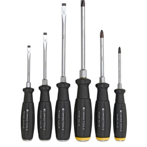 Swiss Pbswisstools <b>Screwdriver</b> Set 6-Piece Alloy Steel Anti-Slip Handle Precision Repair Tools - Product Image 5