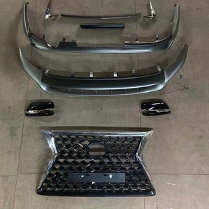 Kit de carrocería para Lexus GX460 2020, compatible con la parrilla y las cubiertas de los espejos retrovisores. - Product Image 3