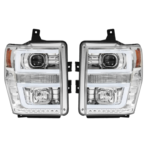 Para 2008 2009 <span class=keywords><strong>2010</strong></span> <span class=keywords><strong>Ford</strong></span> F250 <span class=keywords><strong>F350</strong></span> F450 LED proyector faros delanteros - Product Image 1