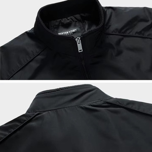 Giacca Sottile Reversibile Impermeabile con Colletto Alto OEM/ODM Personalizzata, Cappotto Autunnale Taglia Grande, Antivento Casual, <span class=keywords><strong>Abbigliamento</strong></span> <span class=keywords><strong>Uomo</strong></span> di <span class=keywords><strong>Tendenza</strong></span> - Product Image 6