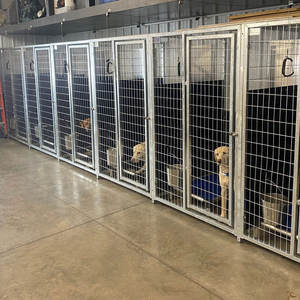 Easily Assembled Indoor/Outdoor Hot Dipped Galvanized 4*6*6ft Run <strong>Dog</strong> <strong>Kennel</strong> With Fight Guard - Product Image 3