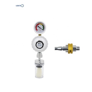 Lovtec, venta al por mayor, equipo de gas médico, regulador de oxígeno, regulador de succión eléctrico portátil con botella de succión - Product Image 2