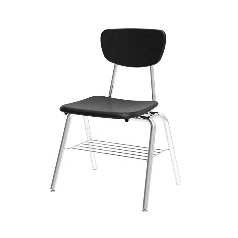 Escola tabela e cadeiras com cesta plana thermoset plástico rígido cadeiras
