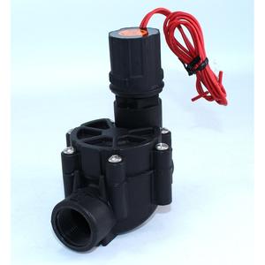 Vanne solénoïde d'irrigation intelligente 100D en plastique noir numérique pour systèmes d'irrigation goutte à goutte agricoles - Product Image 1