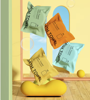 Toalla de Baño Comprimida TGYW, 1 Pieza, Desechable, Gruesa, Portátil, Empaquetada Individualmente, para Hotel, Viajes de Negocios