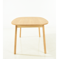 Meubles au Design moderne de haute qualité, Table à manger en bois de frêne massif, chaise de salle à manger en rotin RT-1294