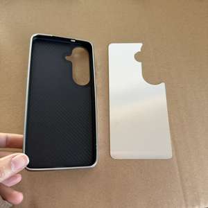 Coques de téléphone vierges BAILI en aluminium plaqué <span class=keywords><strong>argent</strong></span> avec rainure magnétique et double adhésif pour <span class=keywords><strong>transfert</strong></span> thermique, compatibles Samsung S26 - Product Image 4