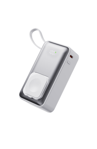 WT-019S Power Bank 3-in-1 per Ricarica Multi-Dispositivo con Cavi Integrati e Caricatore Wireless Pieghevole - Product Image 5