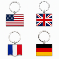 Porte-clés en métal personnalisés avec logo, motif chien mignon de dessin animé, pour femmes et enfants, cadeaux avec émail doux coloré, objets de collection