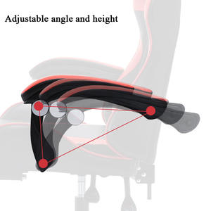 <span class=keywords><strong>Chaise</strong></span> <span class=keywords><strong>de</strong></span> <span class=keywords><strong>bureau</strong></span> <span class=keywords><strong>gamer</strong></span> avec <span class=keywords><strong>roulettes</strong></span>, style course automobile, dossier haut, en cuir PU, vente directe d'usine, mobilier commercial - Product Image 4