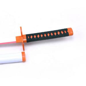 ดาบอะนิเมะ kochou Shinobu จากผู้ฆ่าปีศาจเวอร์ชั่น II <span class=keywords><strong>Wakizashi</strong></span> กับดาบไผ่สีขาว Saya อัตราค่าต่ำใบมีด - Product Image 4