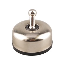 Interrupteur à bascule WK pour maison de poupée miniature, couvercle métallique, 12V 3A, interrupteur basse tension