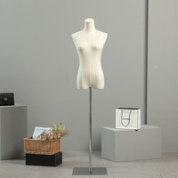 Présentoir de vêtements de table humaine pour femmes