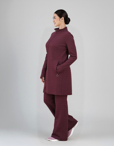 Conjunto de Sudadera con Capucha Musulmana Informal y Modesta Kilang Jahit Pukal OEM, Tejido de Punto Transpirable, Precio de Fábrica, Calidad Consistente - Product Image 4