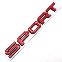 L'insigne SPORT est disponible sur le Range Rover Sport Sticker Cheetah Modified Metal Tail Badge