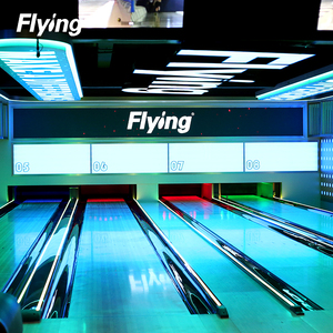 Venta al por mayor de fábrica: Kit de juego de bolos personalizable para uso comercial, máquina de bolos con 10 pines por pista y sistema de puntuación. - Product Image 2