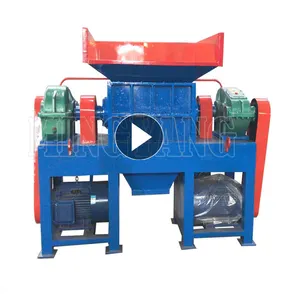 The high capacity Mini metal shredder small metal crusher , metal scrap crushing machine