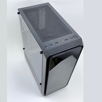 Gabinete de PC BAJEAL en Oferta, ATX, de Acero, Full-Tower, con Puertos USB, Panel Lateral Transparente de Vidrio Templado, Compatible con CPU de 240 mm