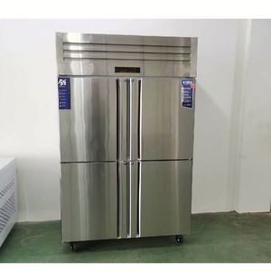 Réfrigérateur à deux portes de conception américaine, équipement de cuisine commerciale, réfrigérateur en acier inoxydable pour restaurant - Product Image 2