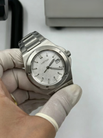 Montre mécanique automatique pour homme, style ingénieur classique et luxueux, acier inoxydable, cristal saphir, affichage du calendrier, réserve de marche