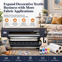 Imprimante à sublimation grand format 1.9m 4 têtes i3200 imprimante pour rideau de sublimation imprimante à sublimation thermique grand format