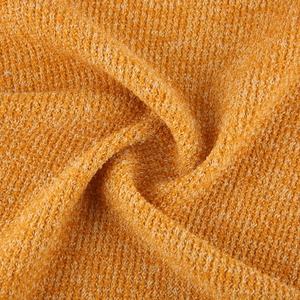 Vêtements <span class=keywords><strong>d</strong></span>écontractés mode coréenne Tr couleur mélange fil vêtements <span class=keywords><strong>tissu</strong></span> Polyester <span class=keywords><strong>nid</strong></span> <span class=keywords><strong>d</strong></span>'<span class=keywords><strong>abeille</strong></span> Stretch tricoté Hacci <span class=keywords><strong>tissu</strong></span> pour pull - Product Image 3