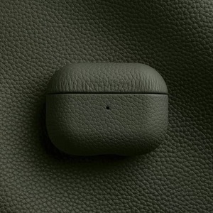 Étui de protection antichoc en cuir véritable de qualité supérieure avec texture litchi pour <span class=keywords><strong>Airpods</strong></span> Pro 3 et <span class=keywords><strong>Airpods</strong></span> 4 - Product Image 6