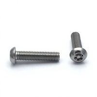 Vis Torx à tête cylindrique avec colonne, vis de sécurité antivol à tête ronde en acier inoxydable 304 avec aiguille