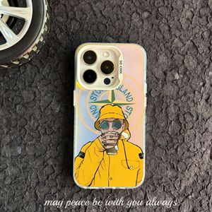 Coque Stone Island IPhone 11 - Rouge Et Bleu Cagoule - Étui Rigide Neuf