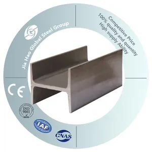 Viga I galvanizada de hierro ASTM laminada en caliente de alta calidad Q235b IPE Steel Structural H Beam