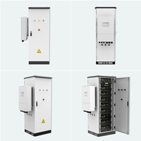 Sistema de Almacenamiento de Energía Comercial Ligero de 61.44kWh, 30kW, 51.2V, LiFePO4, IP64, Híbrido, para Comercios Minoristas, Autoconsumo