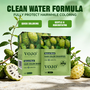 Shampoo colorant pour <span class=keywords><strong>cheveux</strong></span> en sachet de 30 ml * 10, marque privée OEM, fruit de noni, sans ammoniaque, sans PPD, pour une couverture 100% des <span class=keywords><strong>cheveux</strong></span> gris - Product Image 3