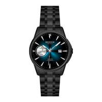 Montre Classique de Luxe pour Homme, Quartz, 41mm, Verre, Affichage de la Date, Aiguilles Lumineuses, Bracelet en Acier Inoxydable, Étanche 50m