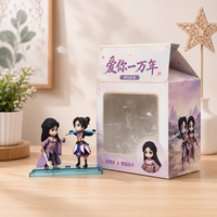 Figura de PVC Personalizada de Fábrica Ludicore 10Y, Figura de Acción 3D Kawaii, Muñecos Miniatura de Diseño Personalizado