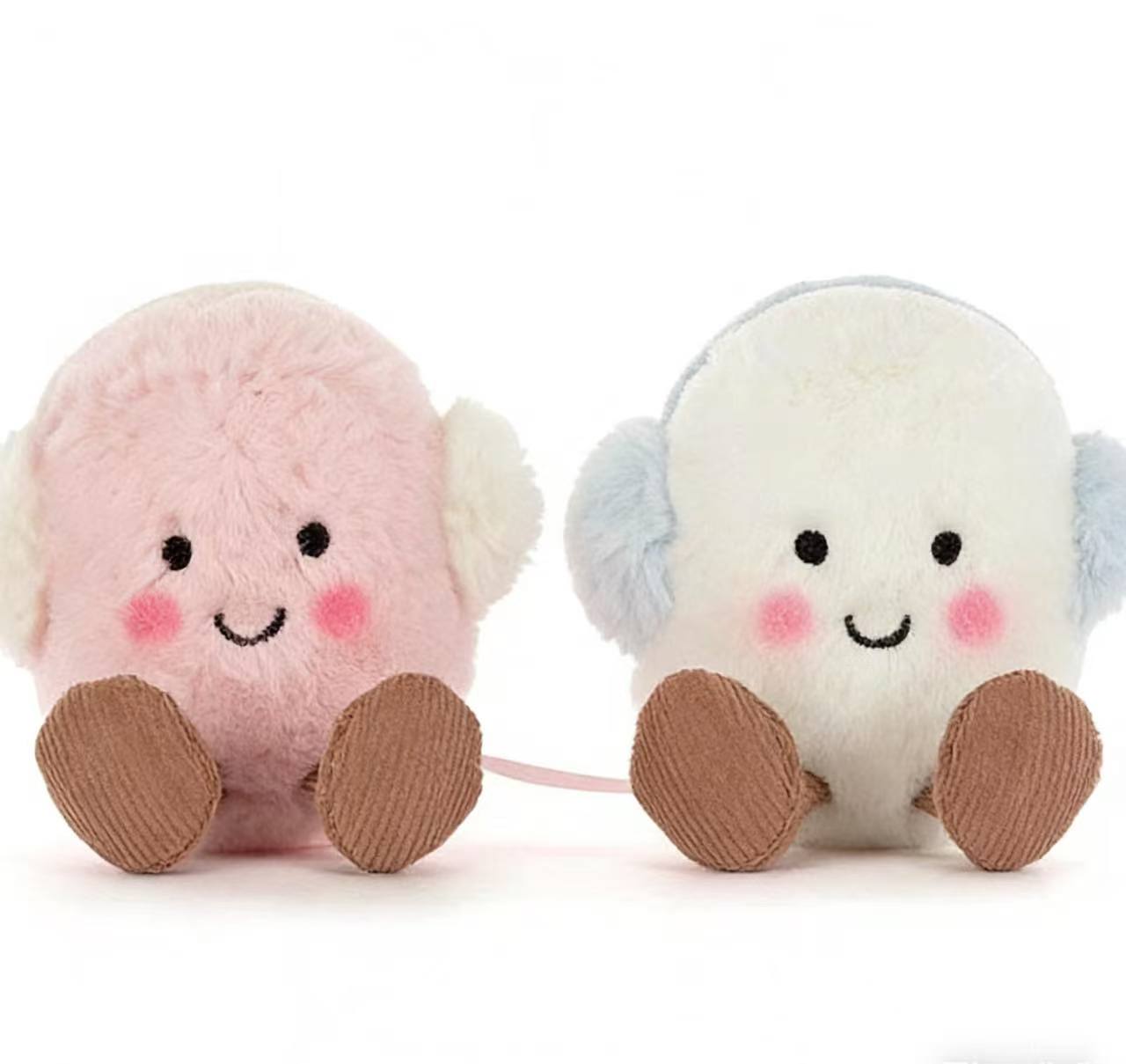 Protège-oreilles barbe à papa 7 cm [trois Standard]