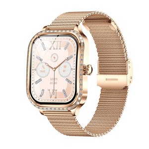 Nouvelle <span class=keywords><strong>montre</strong></span> <span class=keywords><strong>connectée</strong></span> carrée MK88, fréquence cardiaque, pression artérielle, oxygène sanguin, bracelet TPU, écran TFT, autonomie de 5 à 10 jours, mode adulte, élégante - Product Image 1