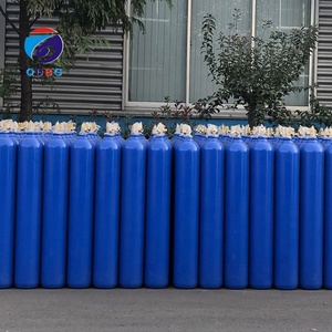 Tabung <span class=keywords><strong>Gas</strong></span> Industri Baja Seamless Tekanan Tinggi untuk Oksigen/Nitrogen/Argon/Helium/CO2 150Bar & 200Bar Kapasitas 2.5L-92L - Product Image 1