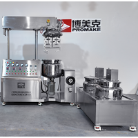 Machine de mélange sous vide automatique 200L pour crème faciale, équipement de production cosmétique, fabricant de machines de mélange de liquides