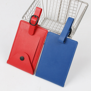 Porta Carte d'Imbarco Creativo Multicolore a Forma di Aereo, Etichetta per Bagagli in Pelle PU Portatile e Resistente, Accessorio da Viaggio - Product Image 5