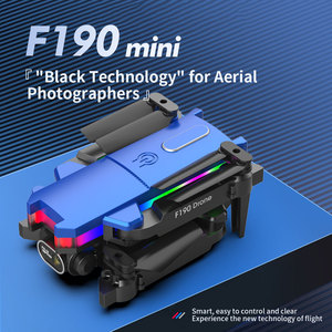 Hot F190 Private Mold Mini Foldable Indoor <strong>Drone</strong> Accessories Para <strong>Drones</strong> Camera China <strong>Drone</strong> 4k Professionnel for Kids - Product Image 2