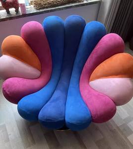 Viraler Moderner Stoff-Faulenzerstuhl - Verstellbarer 360° Drehbarer Modularer Sessel mit Extra Weichem Komfort für Gemütliches Entspannen zu Hause - Product Image 6